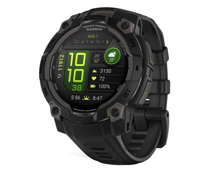 Smartwatch GARMIN Instinct 3 AMOLED 45mm Czarny (010-02936-00)